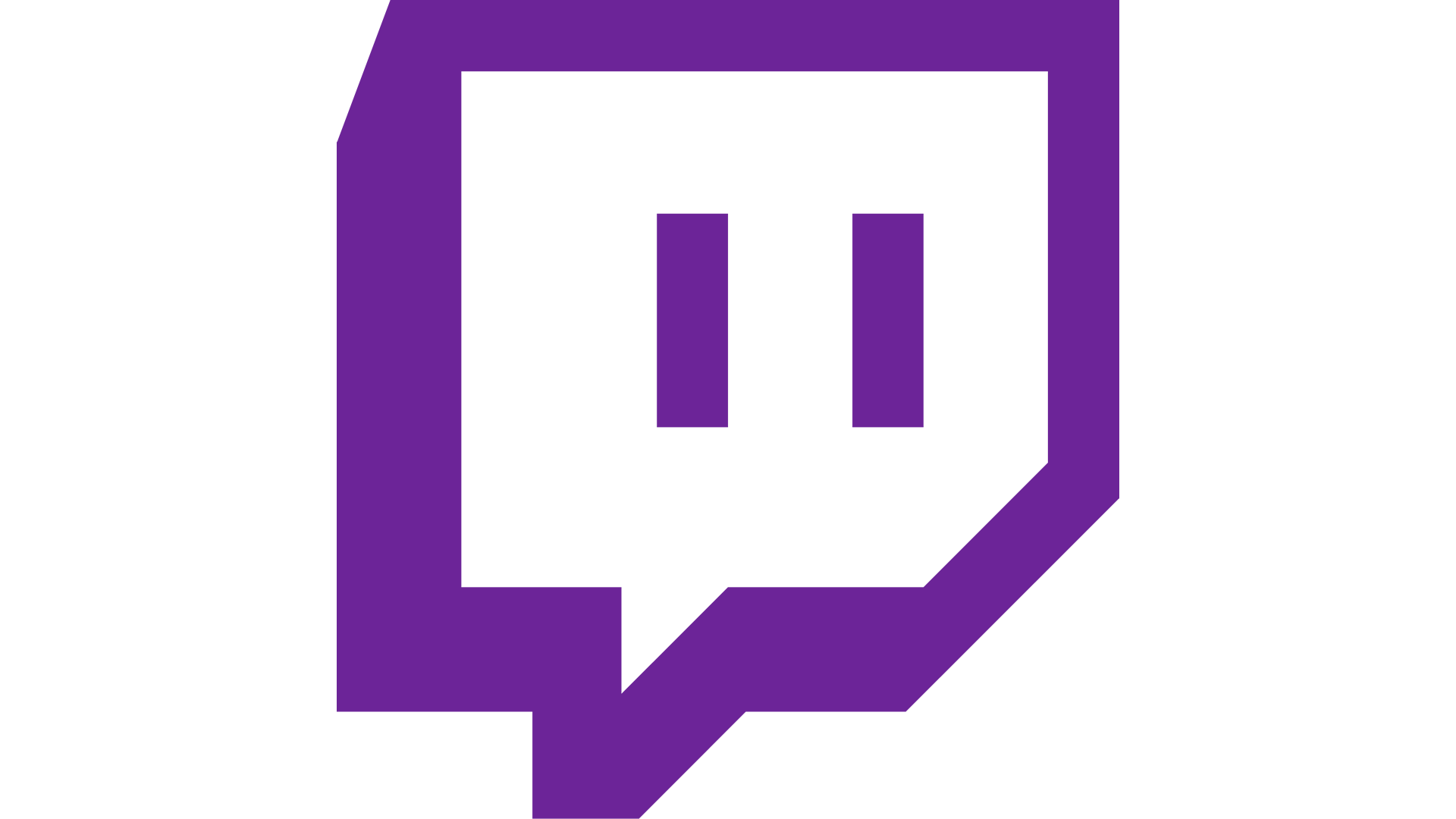 Twitch logo PNG transparent